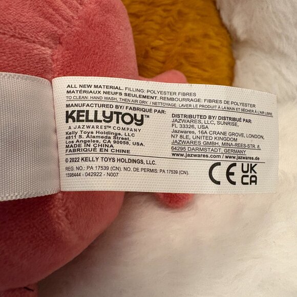 Lorono the Lobster Squishmallows 5" Plush Pink Red Stuffie 2022 (SKU: 290TO) - Picture 6 of 7